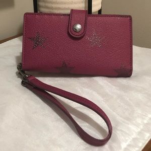 Coach phone wallet/wristlet
